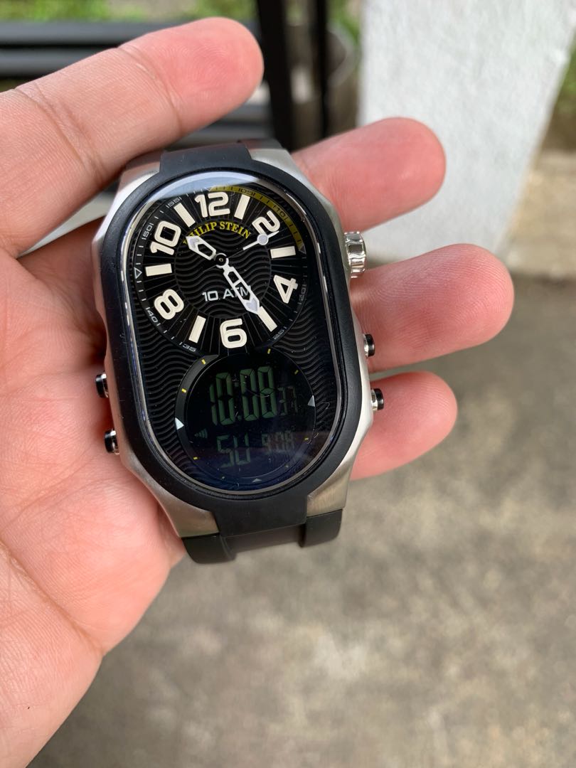 Philip Stein Signature Digi Chrono Luxury Watches on Carousell
