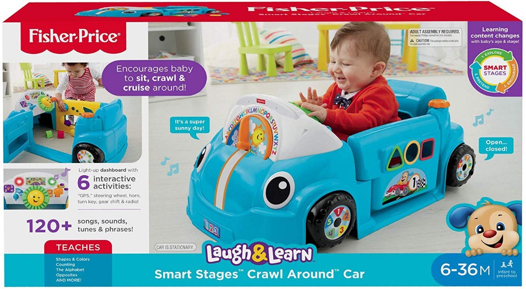 laugh and learn smart stages car