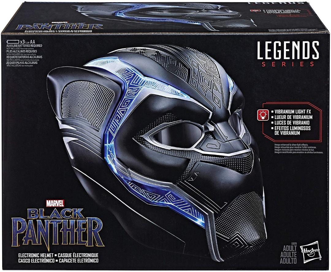 Po Marvel Legends Series Black Panther Electronic Helmet Toys Games Bricks Figurines On Carousell - iron man infinity war helmet roblox