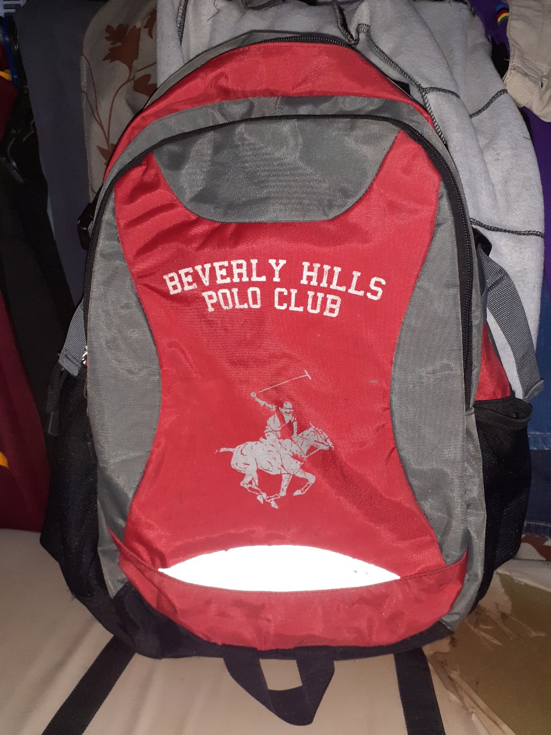 Preloved Beverly Hills Polo Club Backpack, Sports Equipment, Other