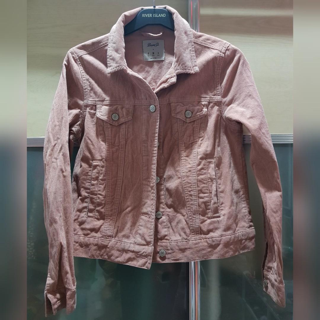 Primark pink denim best sale jacket