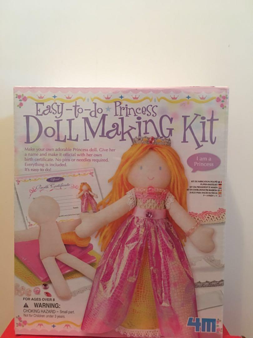 Princess doll making kit shop