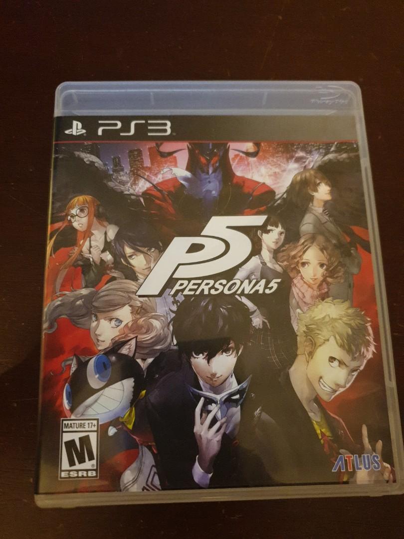 PS3 Game - Persona 5, Video Gaming, Video Games, PlayStation on Carousell
