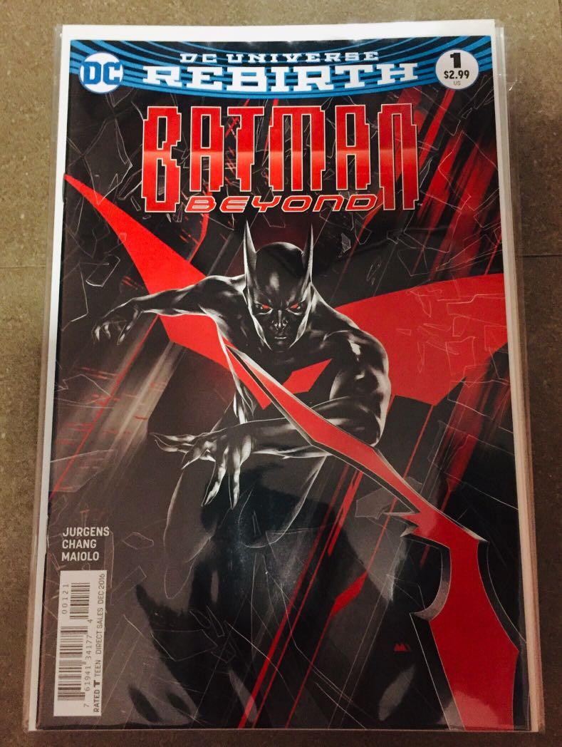Rebirth Batman Beyond #1 (Category: Comics & Manga) located in Quezon City. Submitted by kesantos (Listing ID 250526375, Image 1). Description: * Before making any deals, kindly make sure you can commit with the Seller’s preferences/conditions * ONE(1) week reservation only * Kindly read Meet-up and Mailing & Delivery details below.