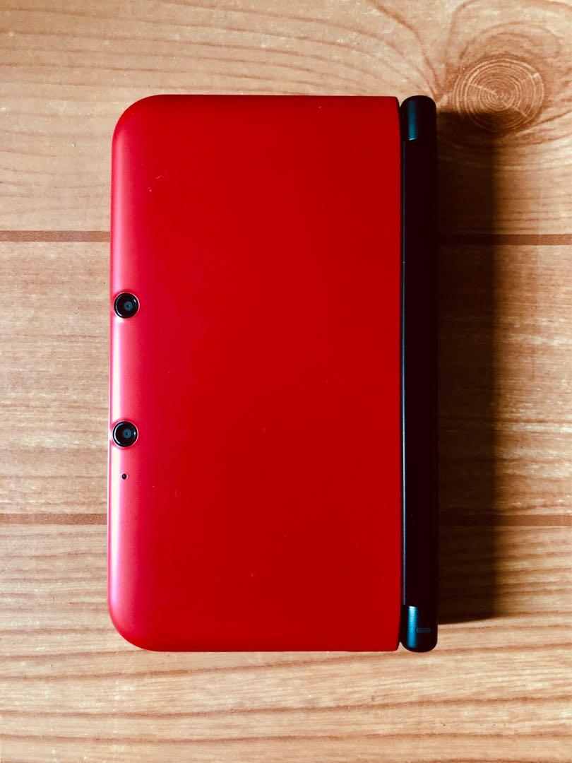 RED Nintendo 3DS XL + Super Mario Bros 2 Game, Video Gaming, Video Game