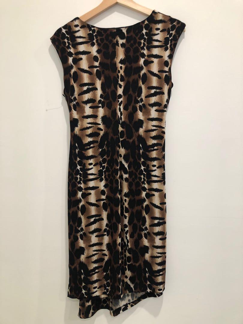Saint Tropez West Leopard Print Dress Women S Fashion Dress On