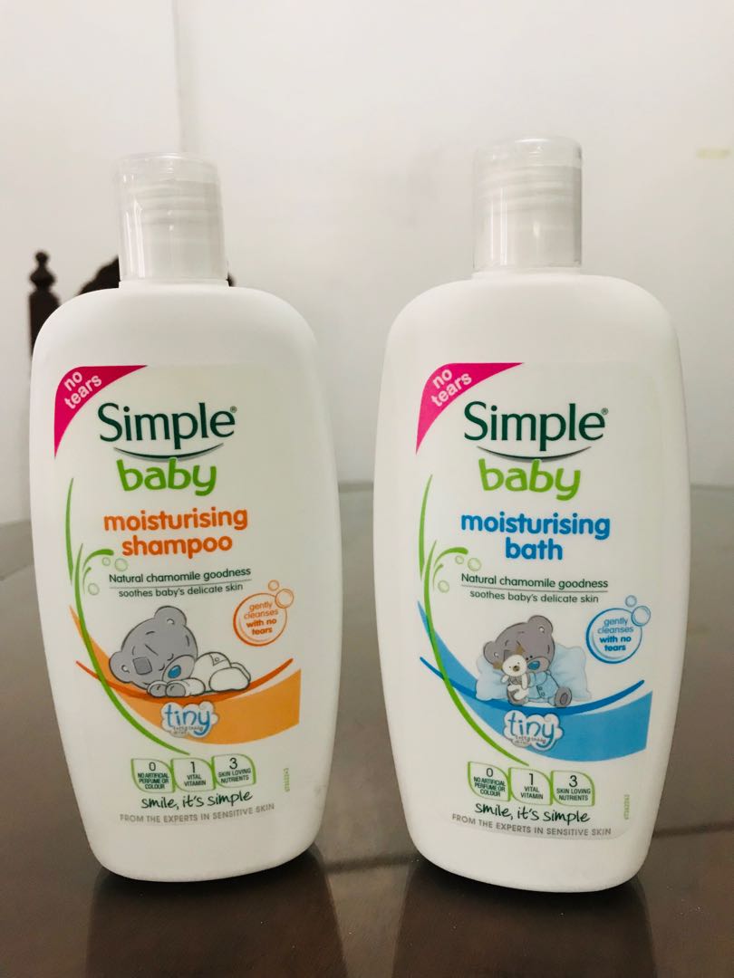 simple baby moisturising shampoo