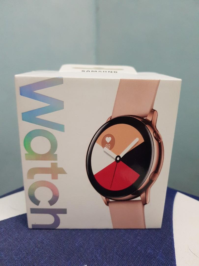 Galaxy active hotsell watch rose gold