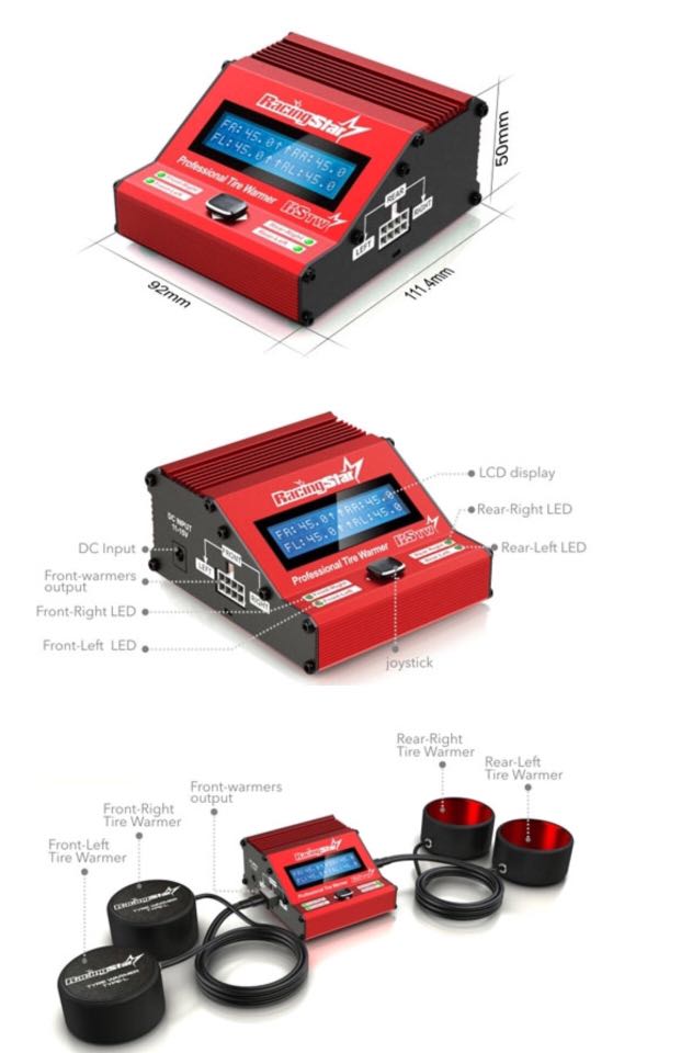 rc car tire warmers