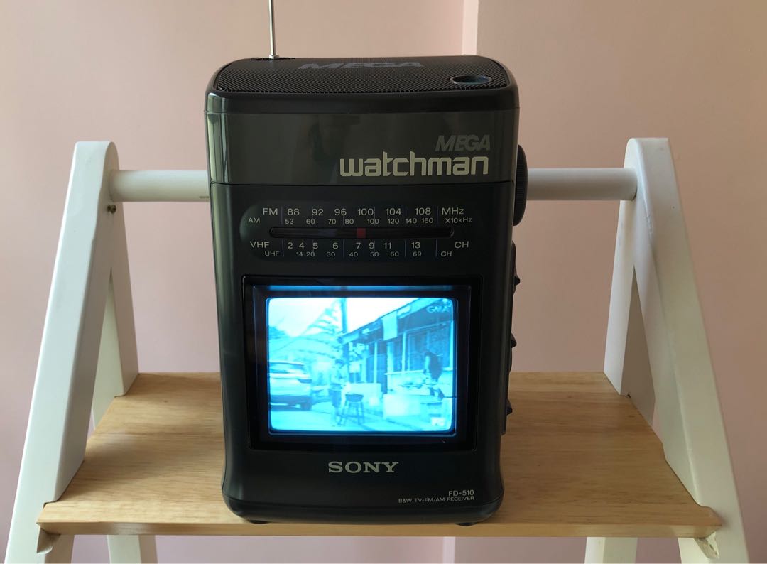 Sony Mega Watchman Portable TV, Audio, Portable Music Players on Carousell