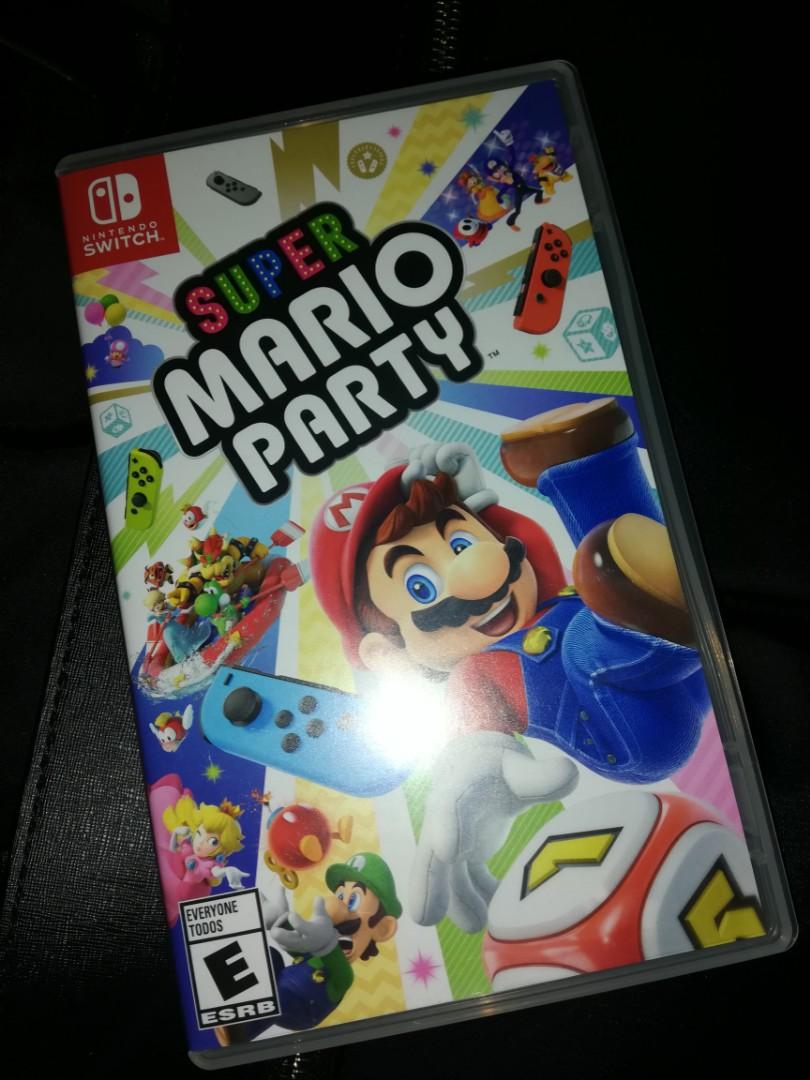 Super Mario Party Physical Game Video Gaming Video Games On Carousell