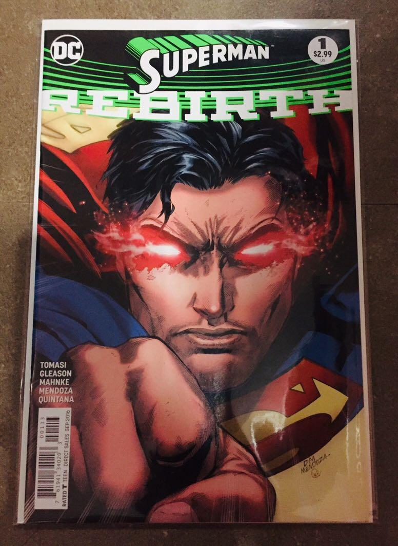 Superman rebirth one shot 3rd print on carousell