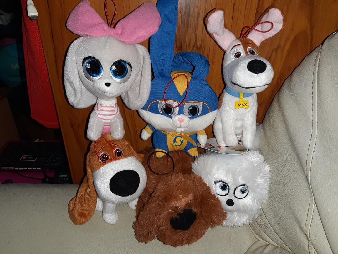 pets 2 plush toys