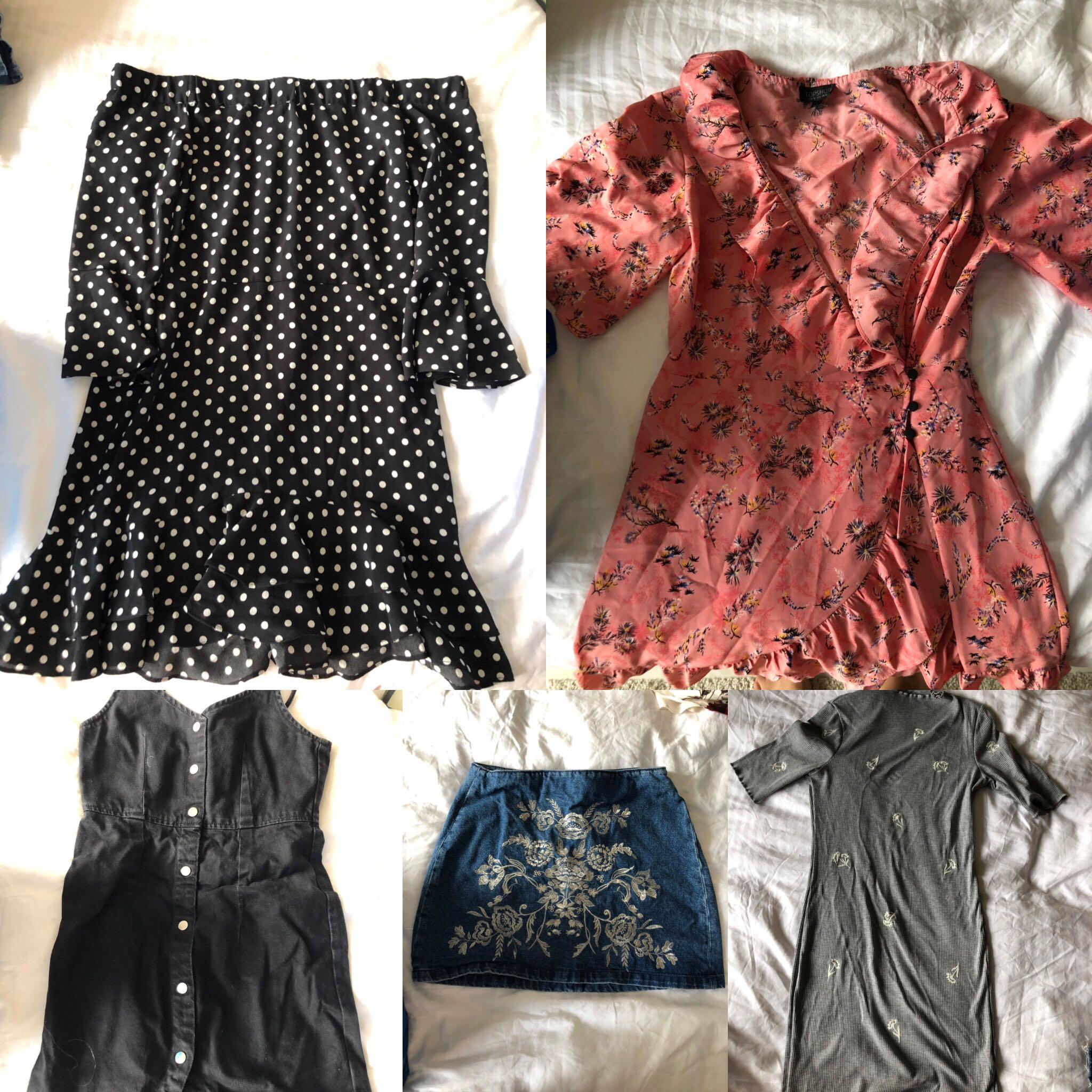 Topshop Dress Skirt Clothing Bundle Women S Fashion Clothes