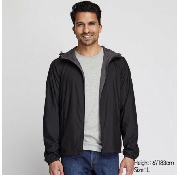 Men shop reversible parka