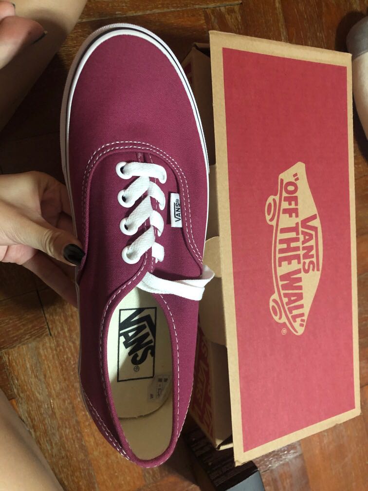 Vans authentic dry rose deals