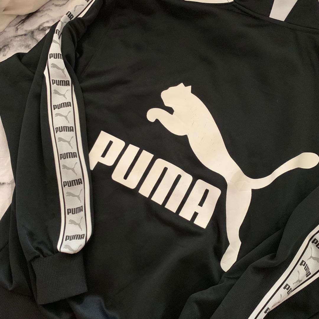vintage puma logo jacket, Women's Fashion, Coats, Jackets and Outerwear ...