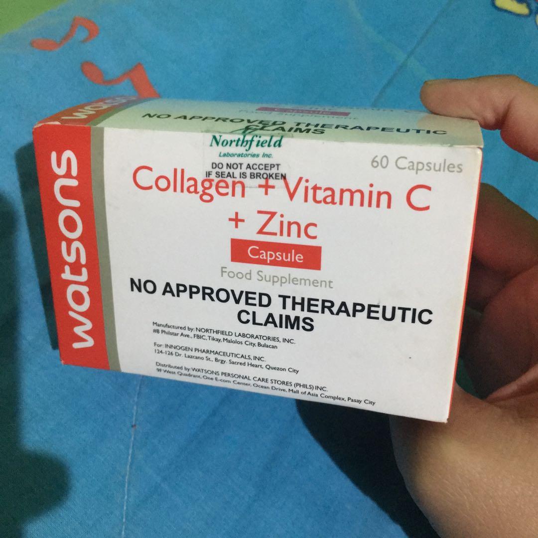 Watsons Collagenvitczinc On Carousell