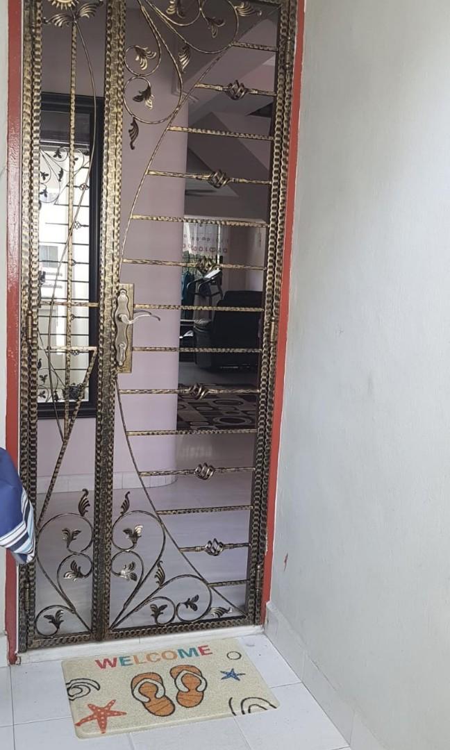 🎉 PROMO Direct Factory SALES ROMO👉Wrought Iron Main Gate @9710855862853069857539114