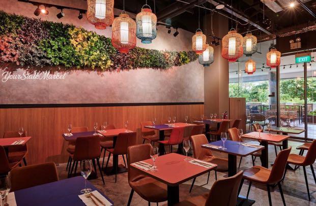 Yourstalkmarket Artificial Vertical Garden Wall Interior