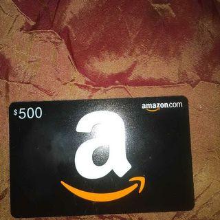 Amazon Gift Card 500$