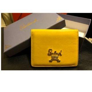 Salad 黃色咭片包 Salad Card Holder in yellow color