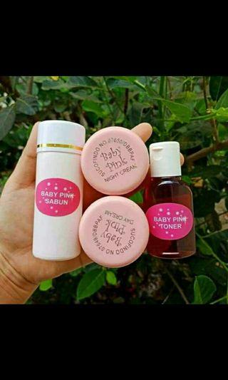 Cream Baby pink termurah / pemutih wajah