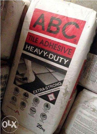 Abc Tile Adhesives Construction Building Materials Carousell Philippines