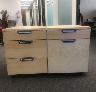 Side Table Filing Storage Unit
