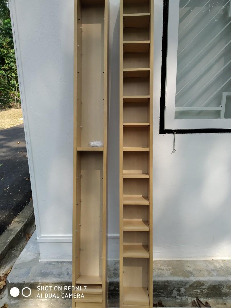 2 Sets IKEA CD Shelves, Furniture & Home Living, Furniture, Shelves
