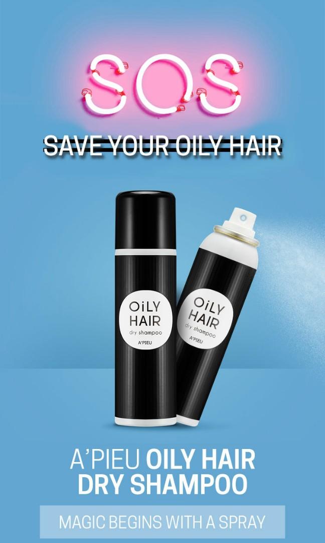 A Pieu Oily Hair Dry Shampoo Health Beauty Hair Care On Carousell