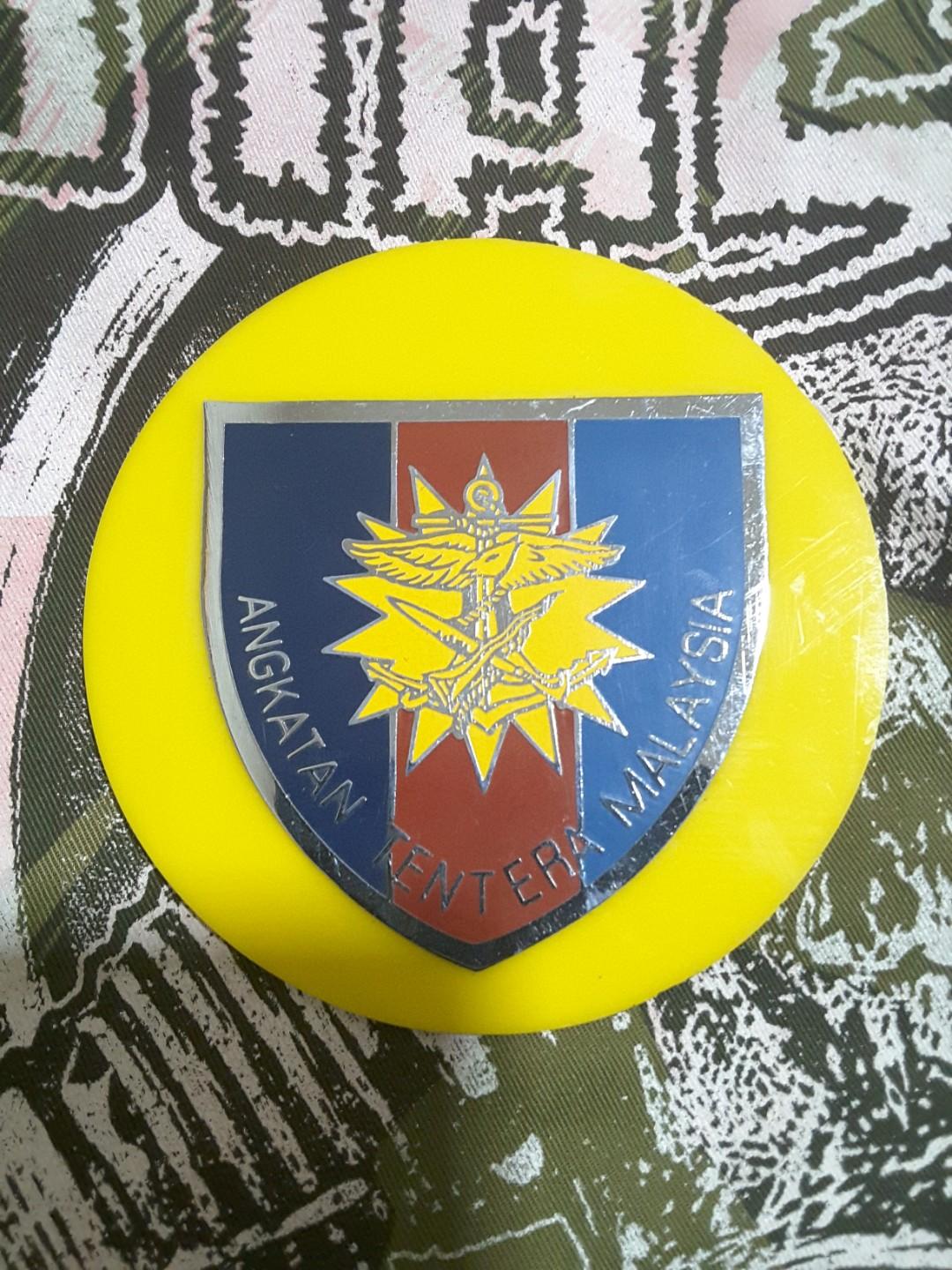 Atm Plaque Angkatan Tentera Malaysia Antiques Vintage Collectibles On Carousell