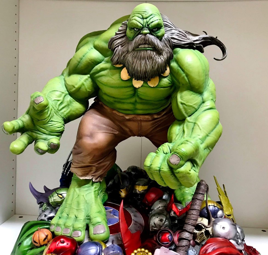 [RARE] Future Imperfect BC Maestro Hulk Statue (Tags Sideshow XM