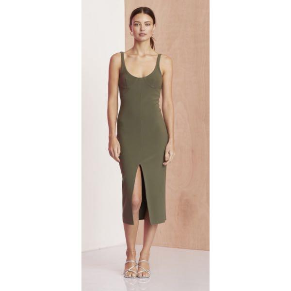 Amelie cup midi dress sales