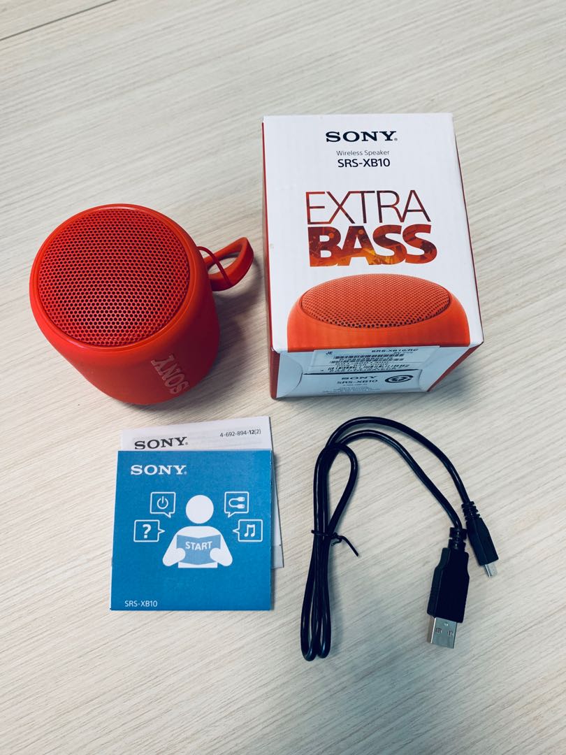 sony speaker srs xb10