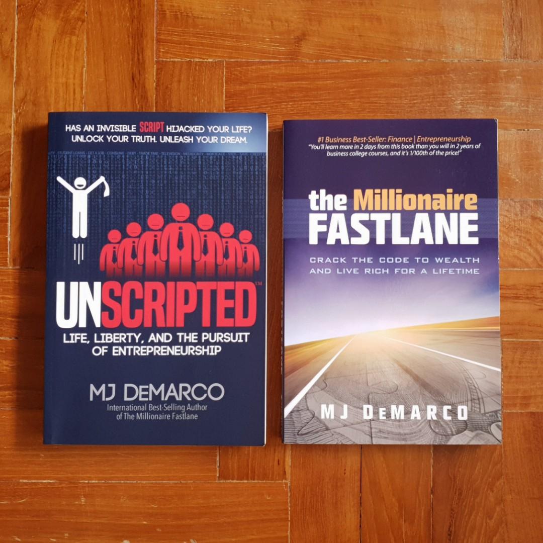 Books By Mj Demarco Books Stationery Non Fiction On Carousell