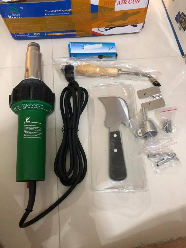 Brand New DSHXA PVC Floor Plastic Welding Torch 1600W Hot Air Blower