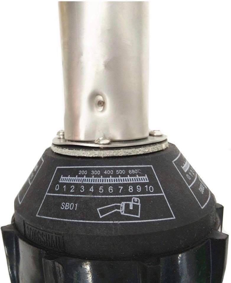 Brand New DSHXA PVC Floor Plastic Welding Torch 1600W Hot Air Blower