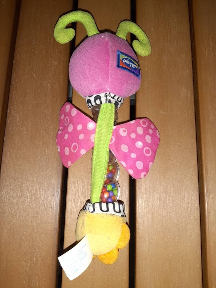 Butterfly rattle, Hobbies & Toys, Toys & Games on Carousell