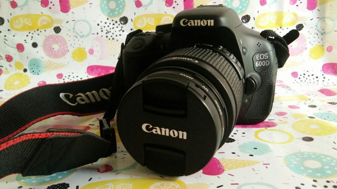 camera canon eos 600d lensa kit 18 55mm