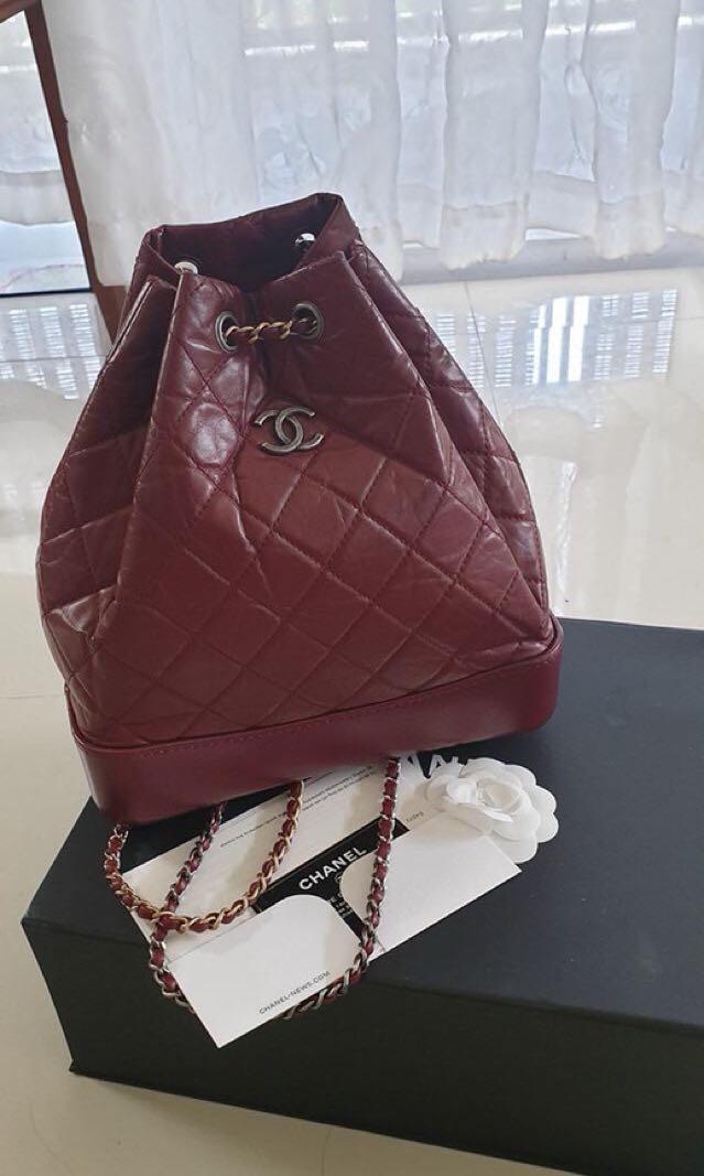chanel gabrielle bag backpack