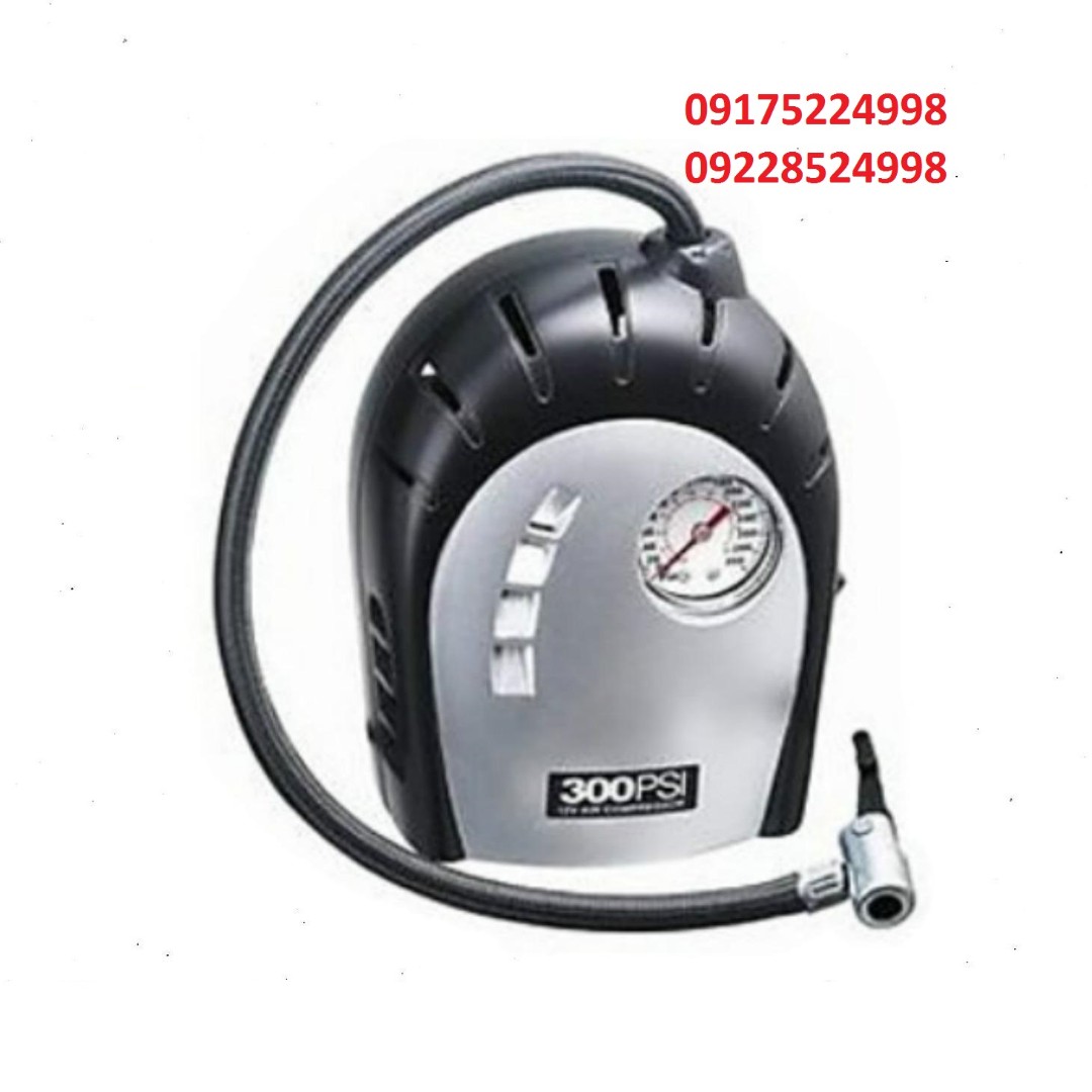 Coido 2123 Tire Inflator / Air Compressor with Gauge 12V, Car Parts