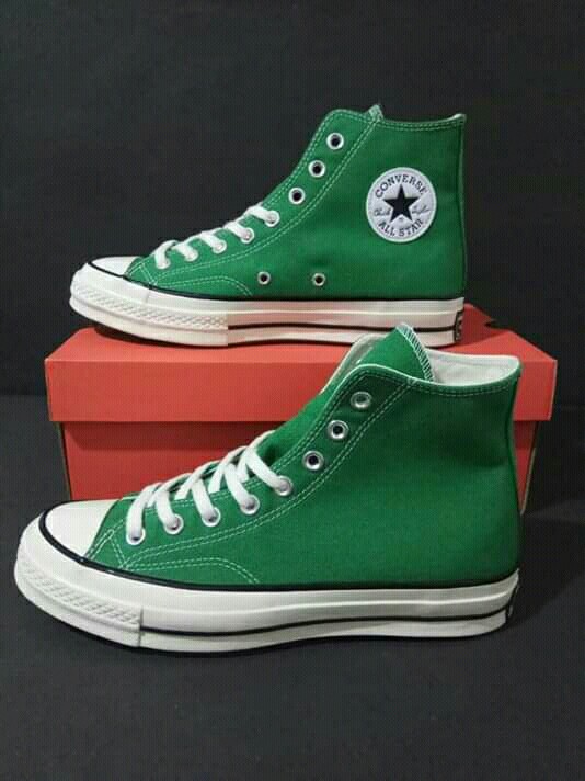 Converse 70s green egret top