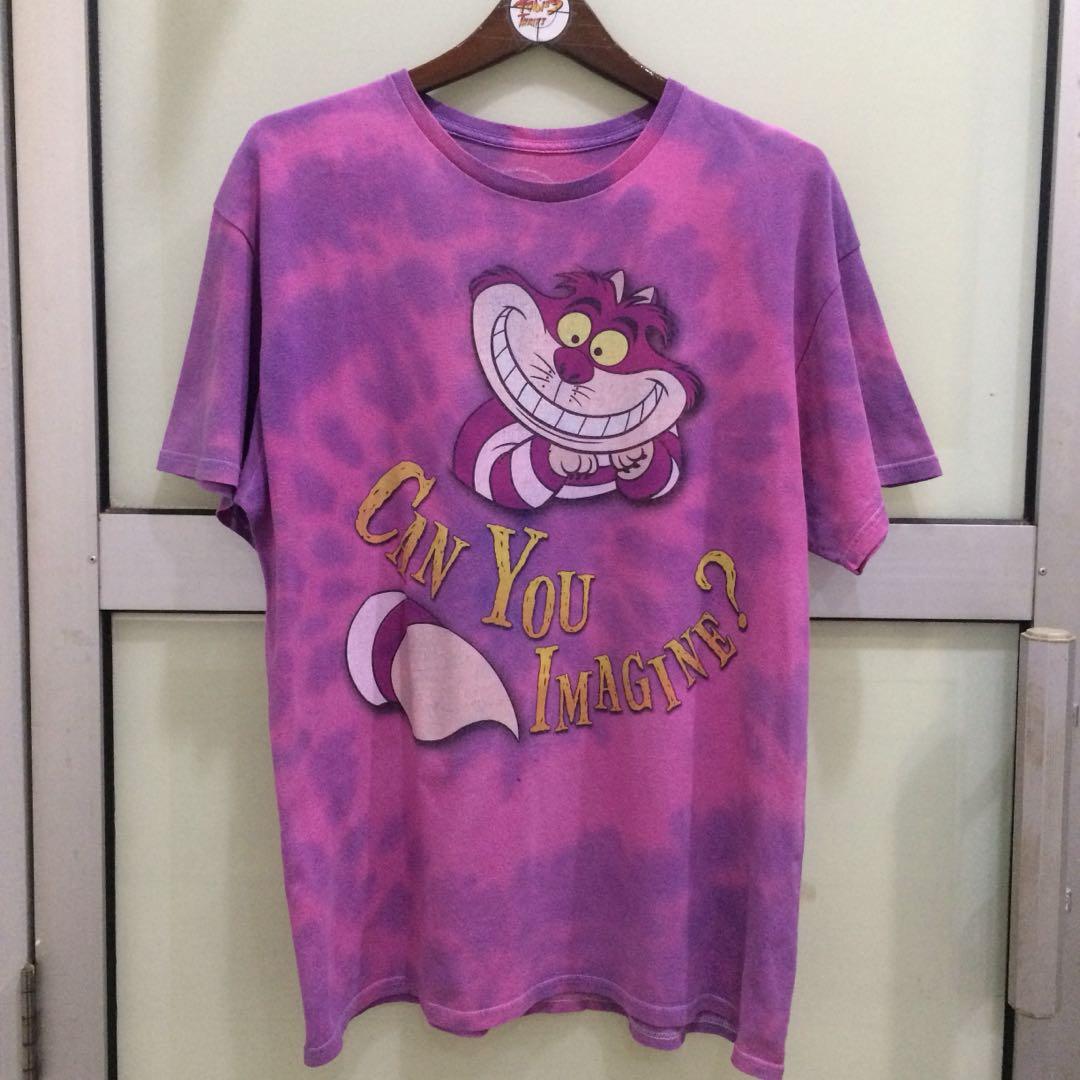 Disney Alice In Wonderland Cheshire Cat Tie Dye Tshirt Men S