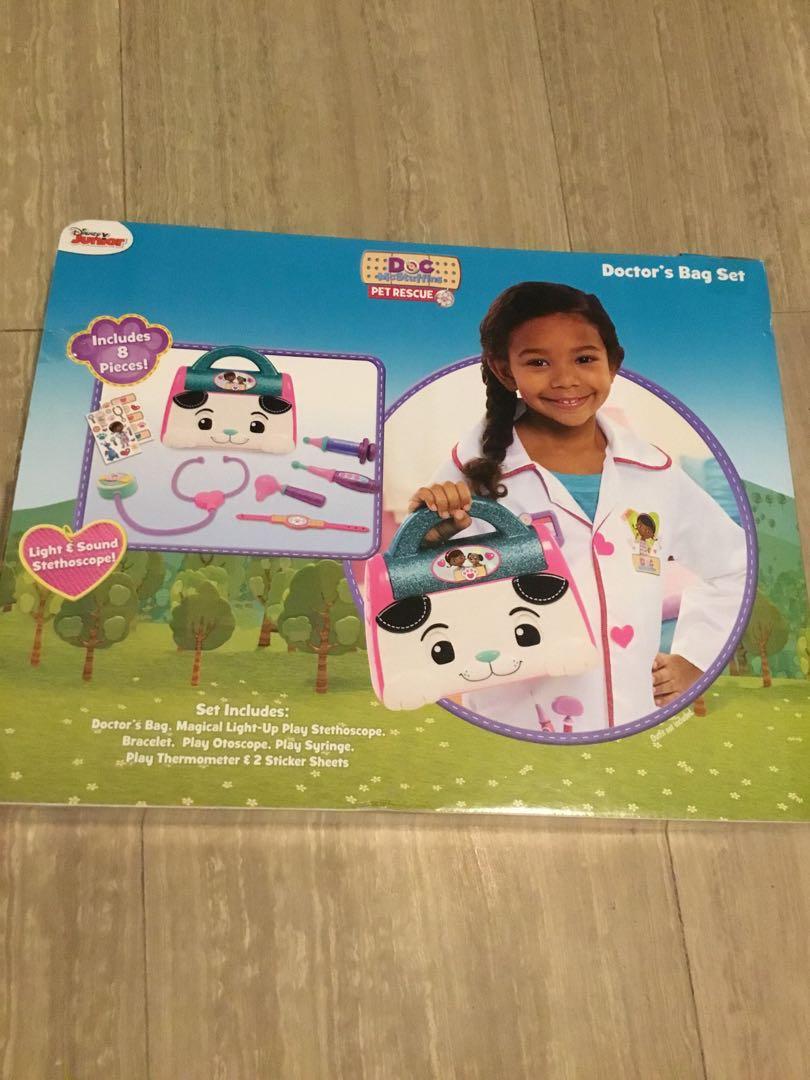 Doc McStuffins Pet Rescue Doctor s Bag Set Hobbies Toys Toys