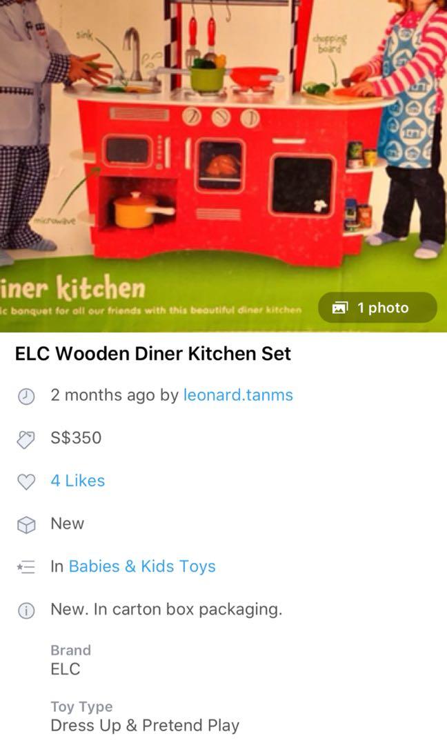 Elc Kitchen Set Babies Kids Toys Walkers On Carousell
