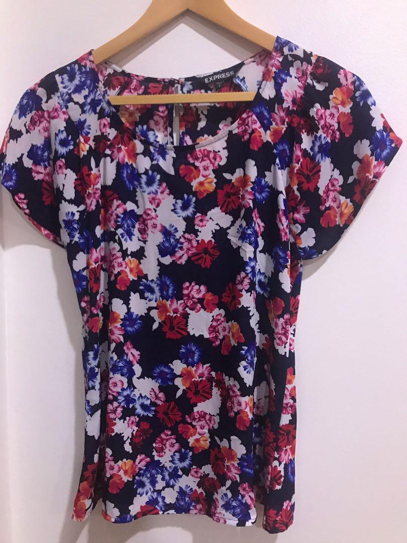 express floral top