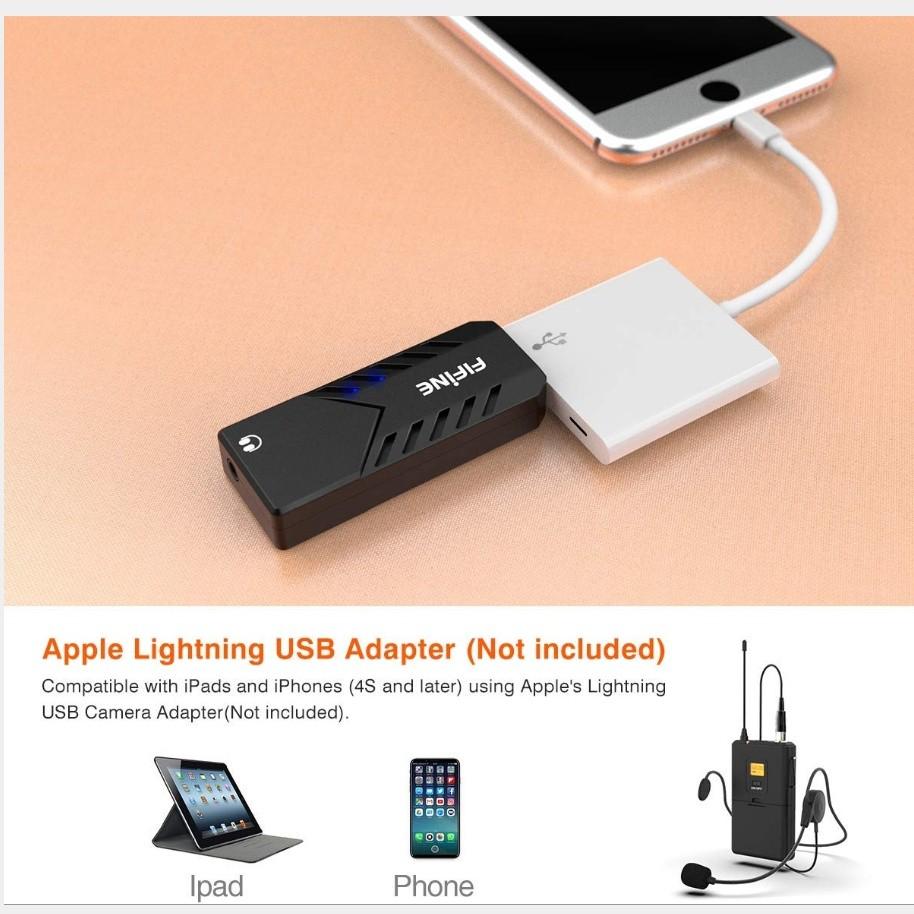 FIFINE USB Wireless Microphones for Computer, high performance Wireless