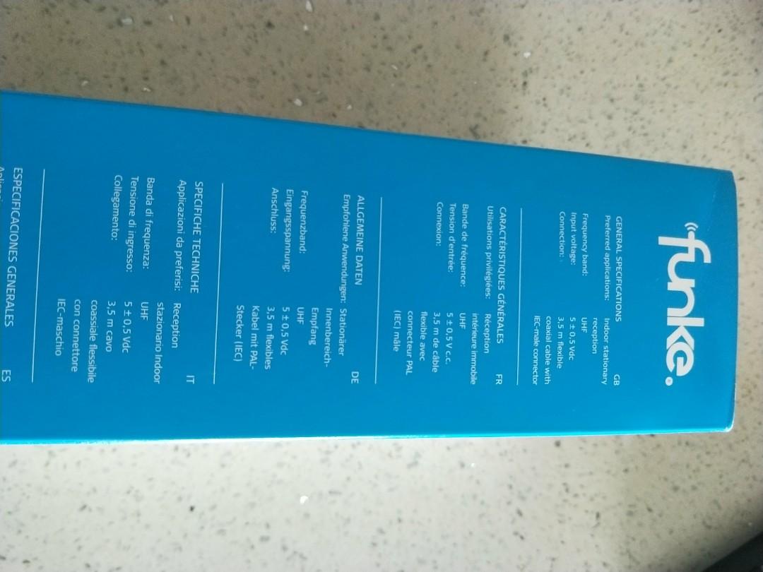 Funke Active Indoor Antena Electronics Others On Carousell