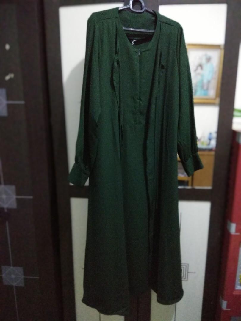 Gamis Inayah Fesyen Wanita Pakaian Wanita Gaun Rok Di Carousell